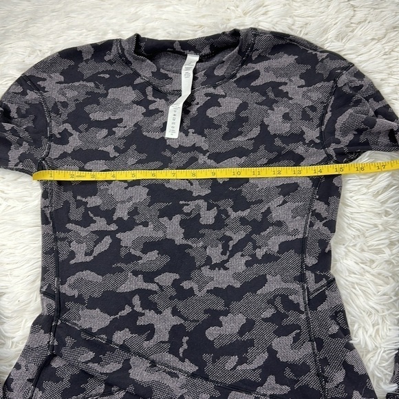 Lululemon Close to Crossing Long Sleeve *Rulu Heritage Camo Jacquard Black - Picture 5 of 8